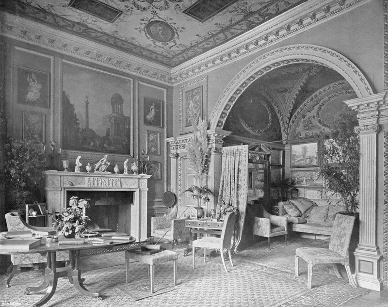 La chambre peinte ou italienne - Charles Latham