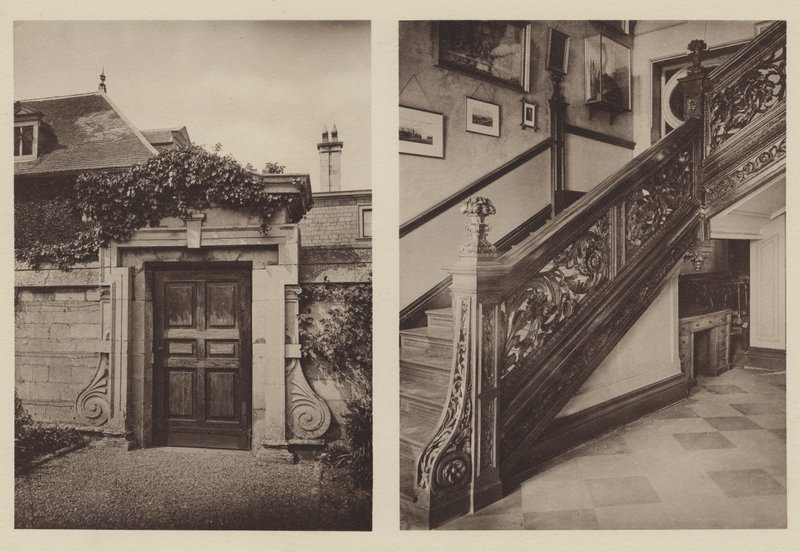 Thorpe Hall, Peterborough, Entrée Latérale des Écuries, l