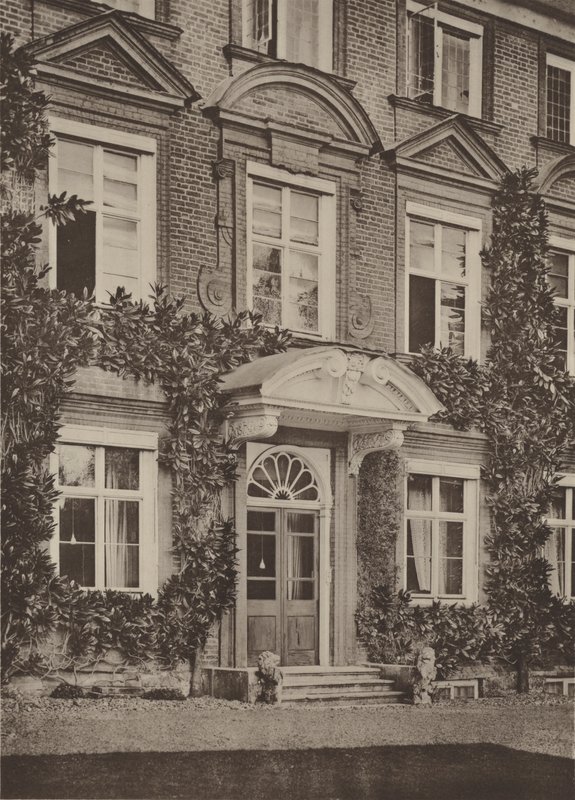 Tyttenhanger, Herts, Entrée, Façade du jardin - Charles Latham