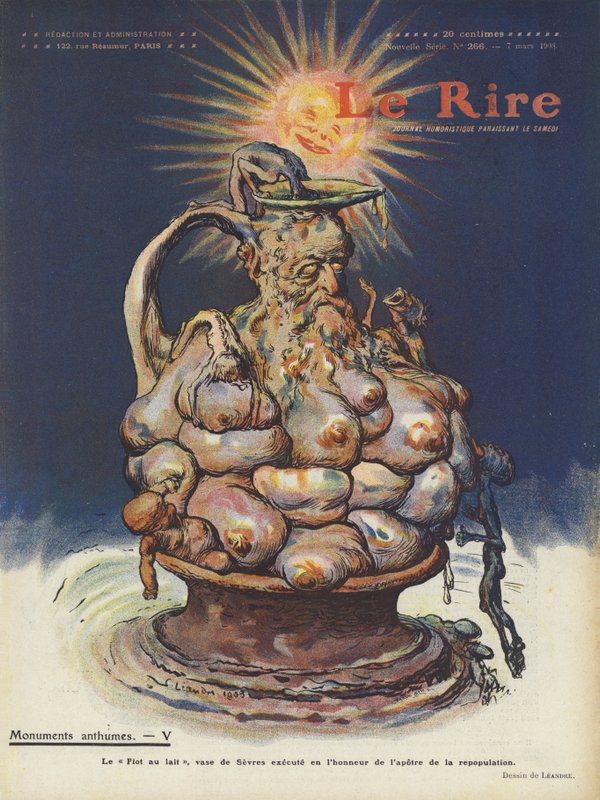 Illustration pour Le Rire - Charles Leandre