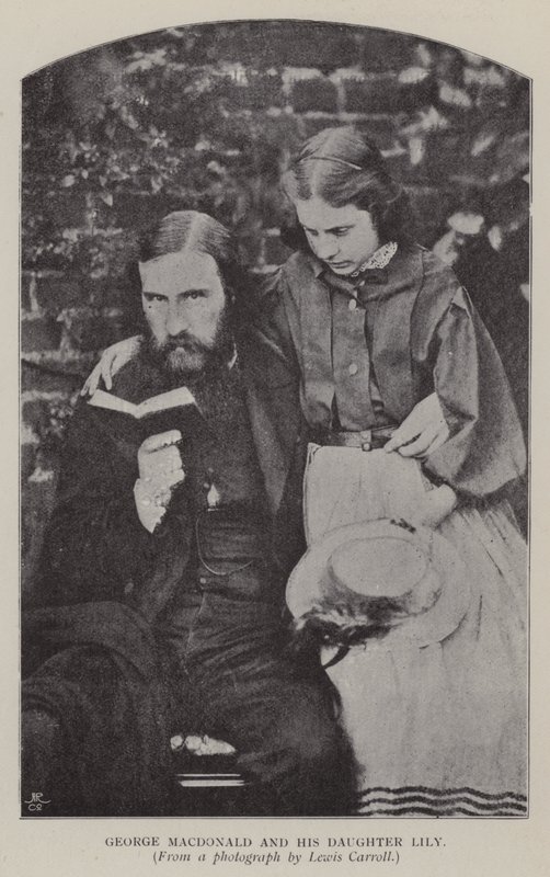 George Macdonald et sa fille Lily - Charles Lutwidge Dodgson