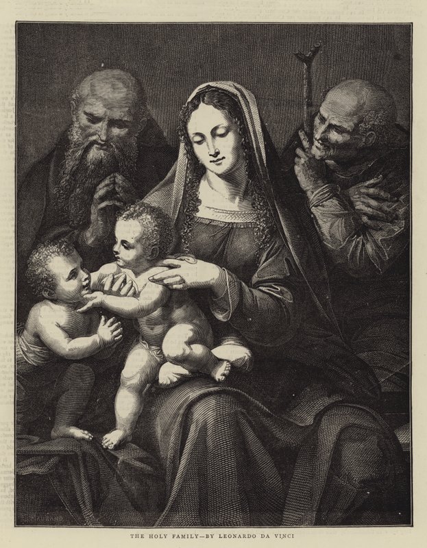 La Sainte Famille, par Léonard de Vinci - Charles Maurand