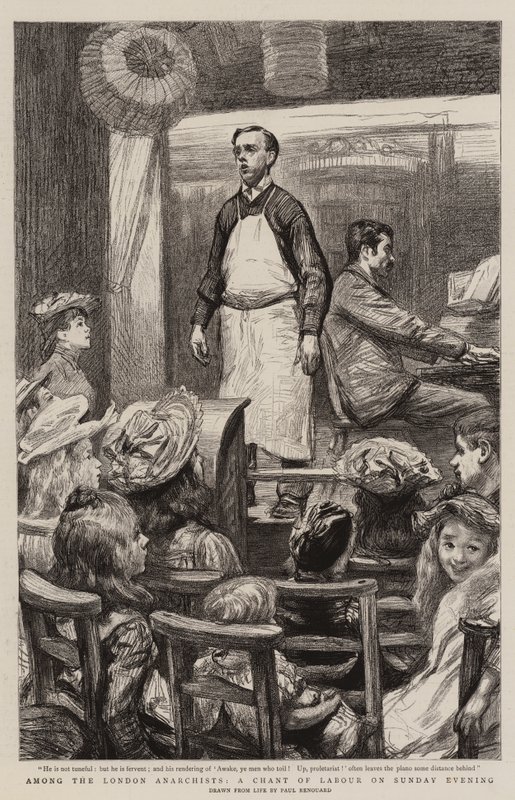 Parmi les anarchistes londoniens, un chant du travail le dimanche soir - Charles Paul Renouard