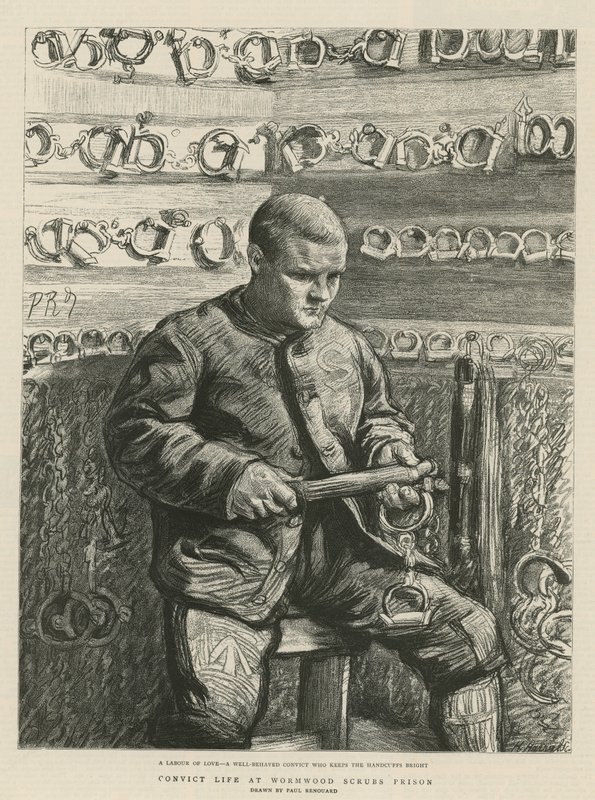 Vie de détenu à la prison de Wormwood Scrubs - Charles Paul Renouard