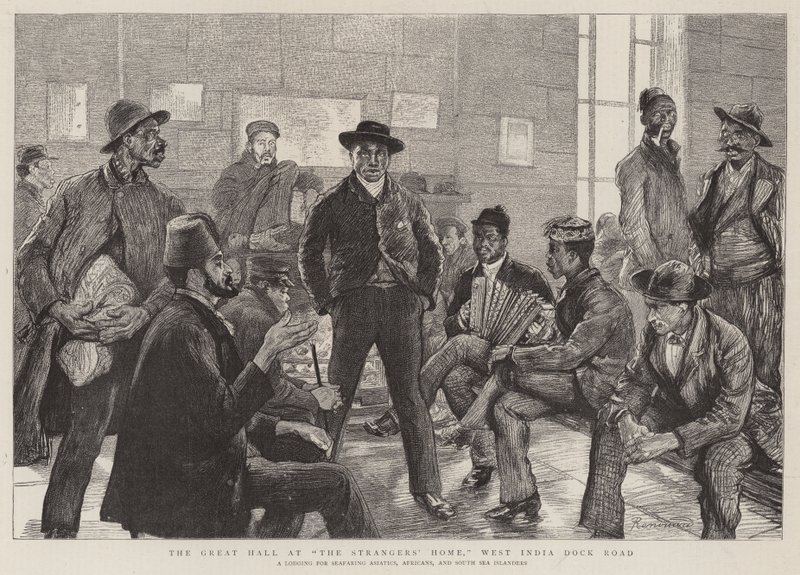La grande salle à The Strangers