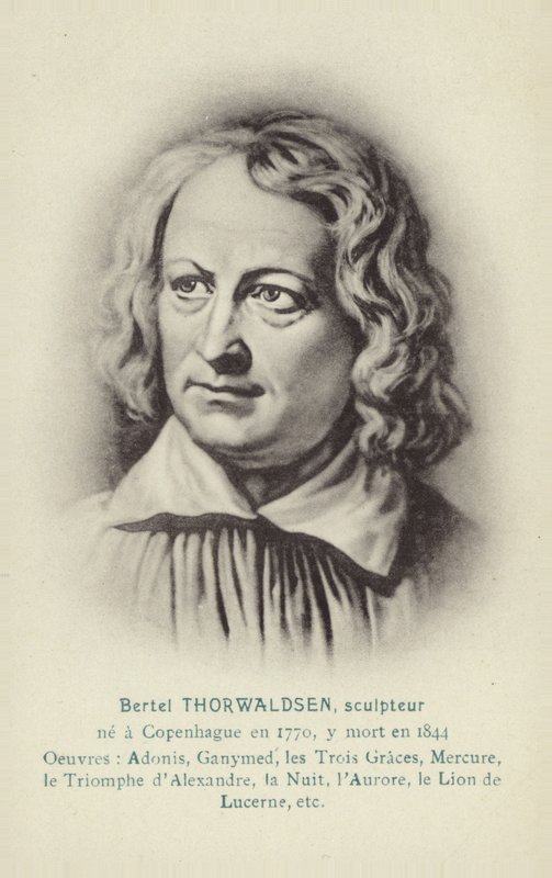 Bertel Thorvaldsen, sculpteur danois - Christoffer Wilhelm Eckersberg