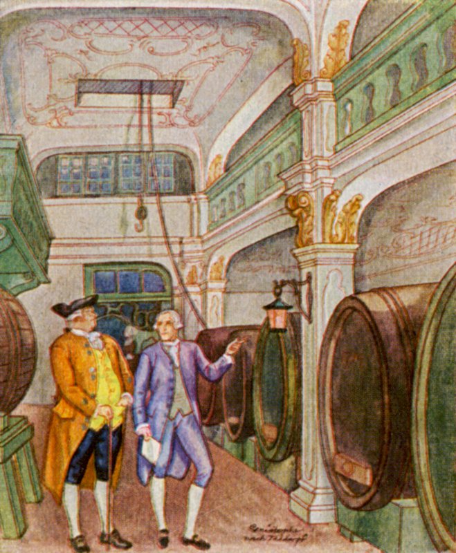 Weinkellerei / Cave à vin - Christophe (1856 1945)