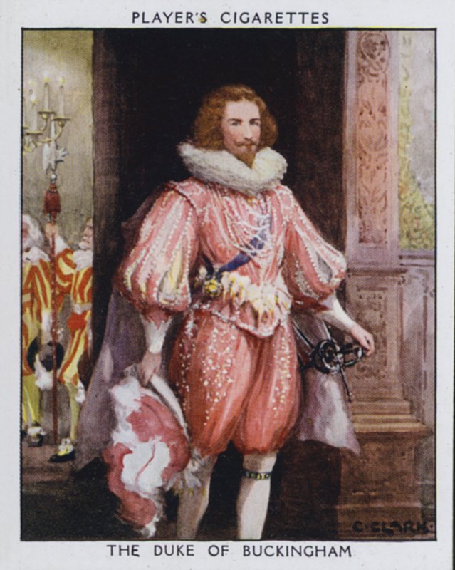 Le Duc de Buckingham, Steenie, favori du Roi Jacques I - Christopher (after) Clark