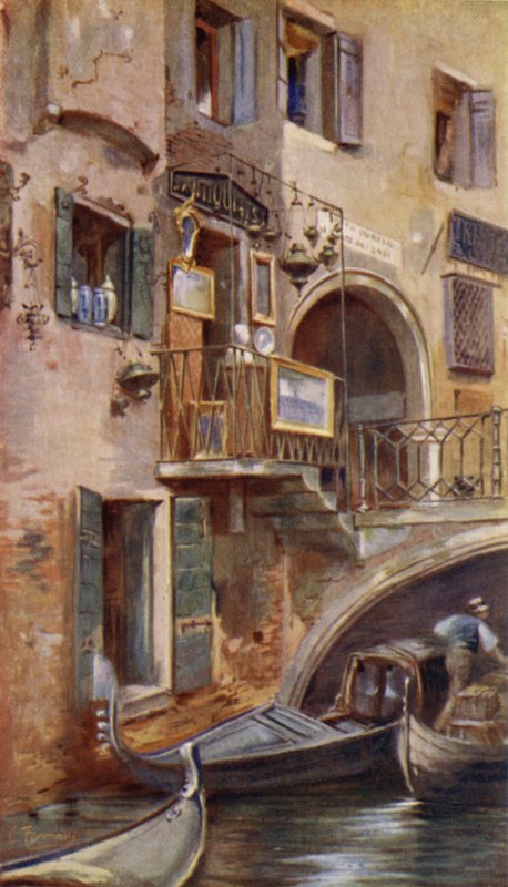 Boutique Antiquaire sur le Ponte dei Dadi, Venise - Commendator Formilli