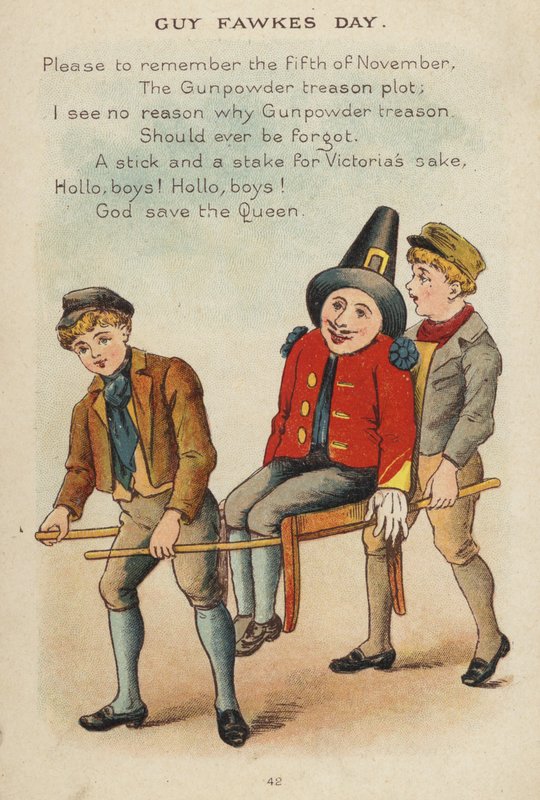 Comptine : Jour de Guy Fawkes - Constance Haslewood