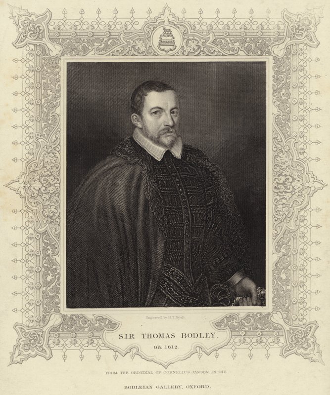 Sir Thomas Bodley - Cornelius Janssen van Ceulen