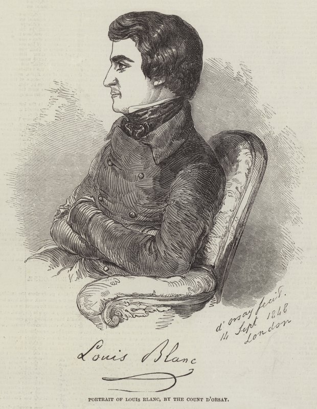 Portrait de Louis Blanc - Count Alfred D