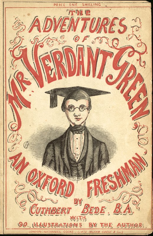 Illustration de couverture pour Les Aventures de M. Verdant Green, un étudiant de première année à Oxford - Cuthbert Bede