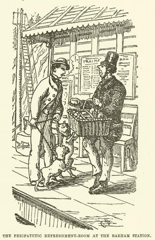 Illustration pour Petit M. Bouncer et son ami Verdant Green - Cuthbert Bradley