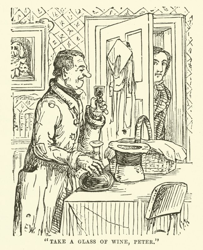 Illustration pour Petit M. Bouncer et son ami Verdant Green - Cuthbert Bradley