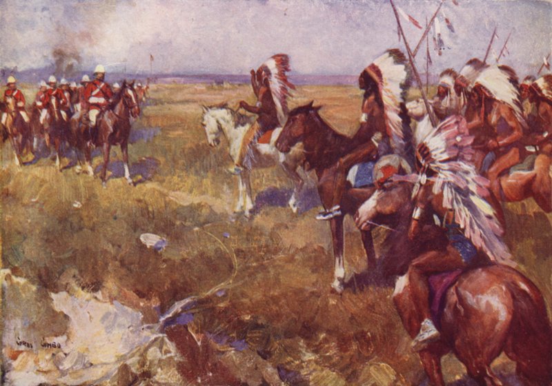 Hommes rouges et hommes blancs - Cyrus Cuneo