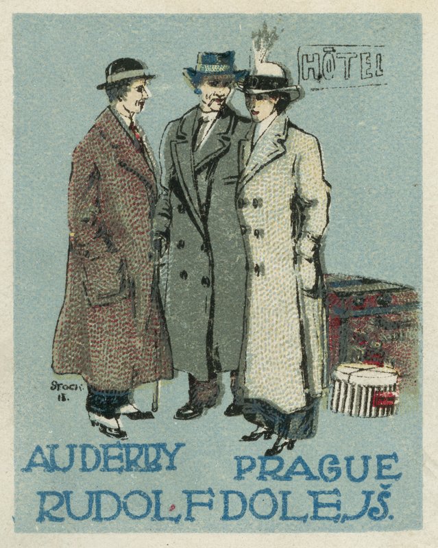 Au Derby Rudolf Dole modes, Prague - Czech School