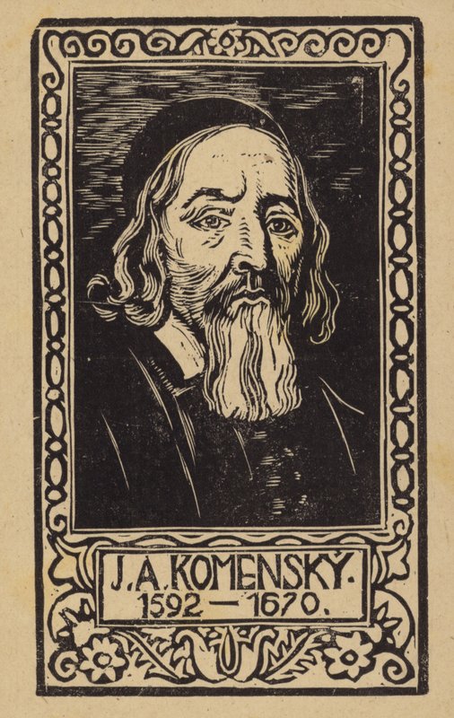 John Amos Comenius (1592-1670), enseignant, éducateur et écrivain tchèque - Czech School