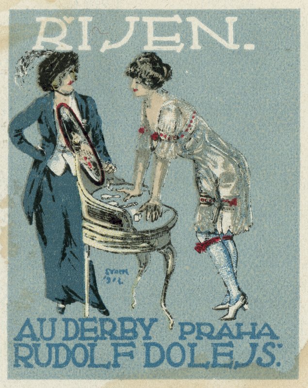 Octobre. Au Derby Rudolf Dole modes, Prague - Czech School