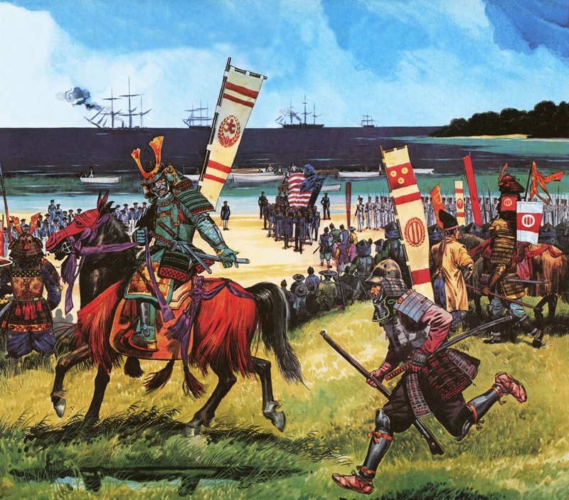 Arrivée des Américains dans l