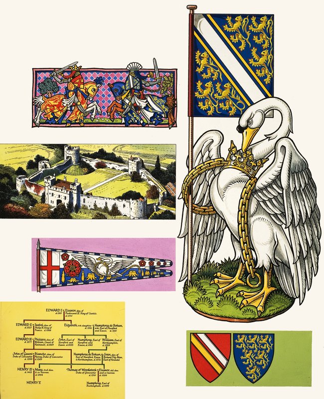 Le cygne des De Bohuns (armoiries) - Dan Escott