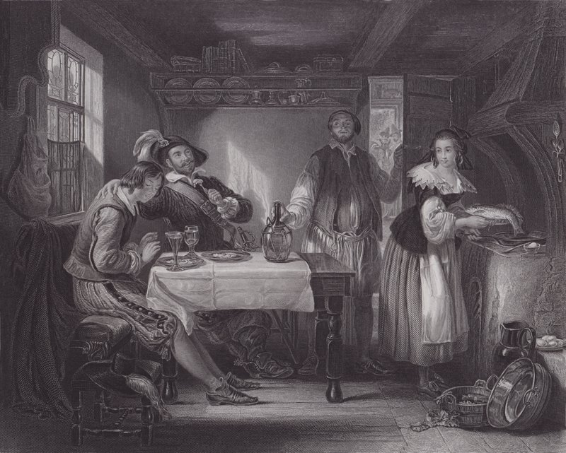 Gil Blas à Pennaflor - Daniel (after) Maclise