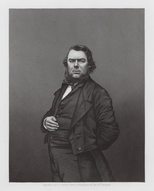 Hugh Stowell Brown, prédicateur chrétien mannois et réformateur social (gravure) - Daniel John. Pound