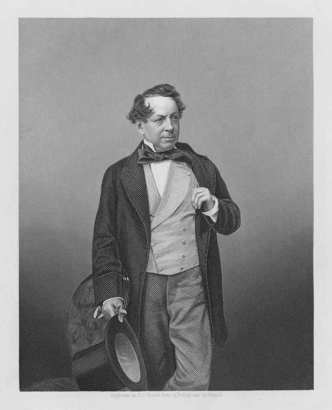 John Baldwin Buckstone, acteur et dramaturge anglais - Daniel John. Pound