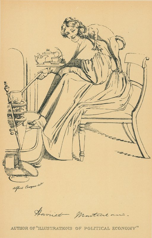 Miss Harriet Martineau - Daniel Maclise