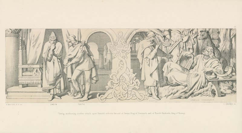 Tostig, méditant une autre attaque contre Harold, sollicite l