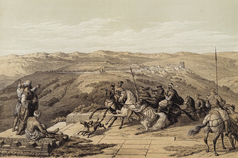 Sébaste, ancienne Samarie - David (after) Roberts