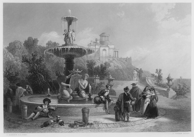 La Fontaine à Madrid, d