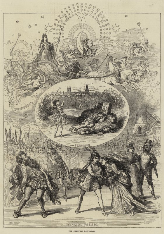 Les pantomimes de Noël - David Henry Friston