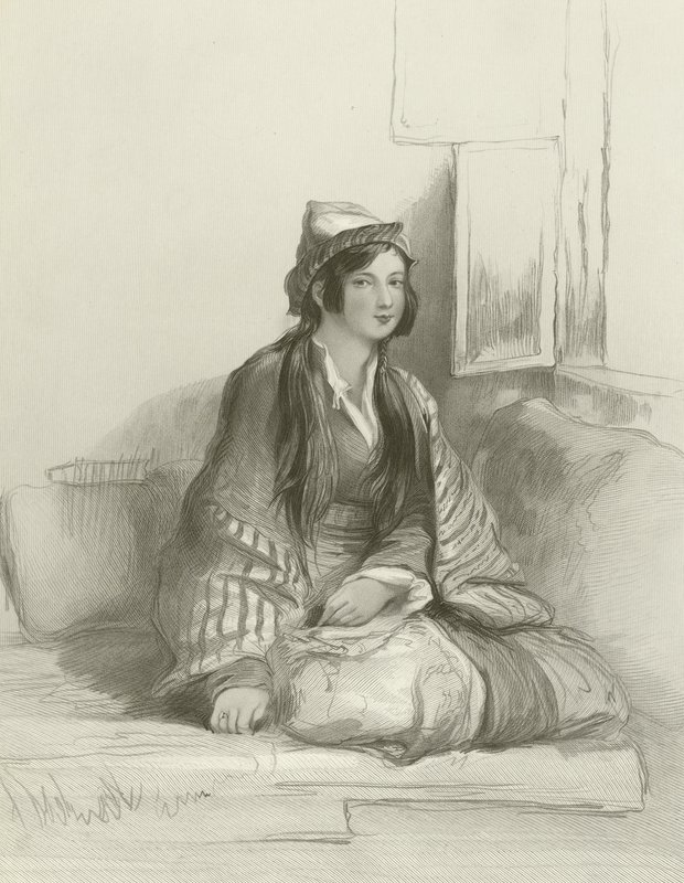 Une dame circassienne - David Wilkie