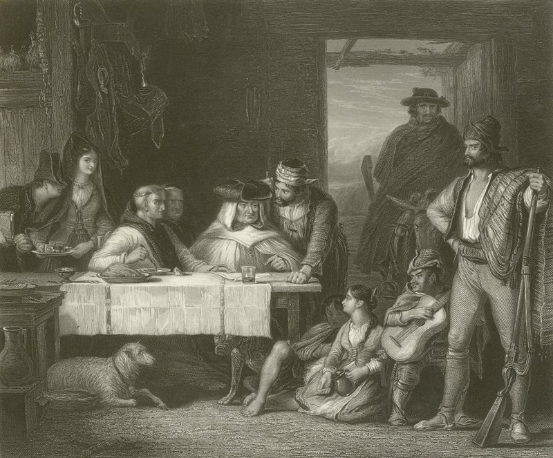 Un conseil de guerre de guérilla - David Wilkie