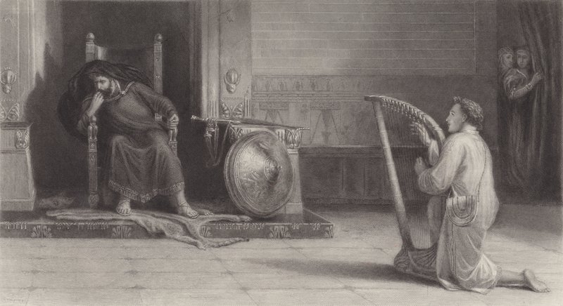 Un Psaume de David - David Wilkie