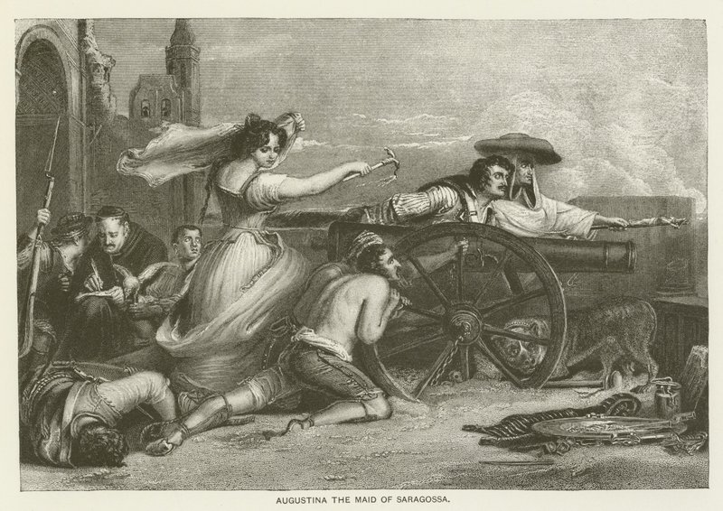 Augustina la servante de Saragosse - David Wilkie