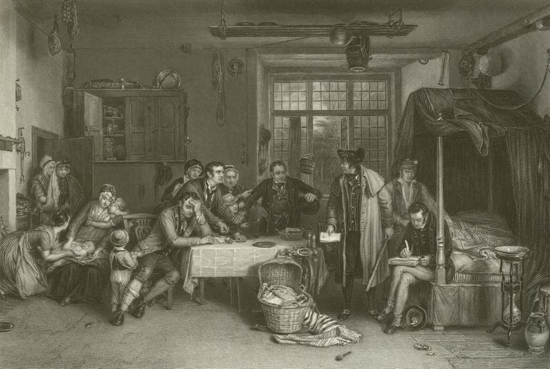 Saisie pour loyer - David Wilkie