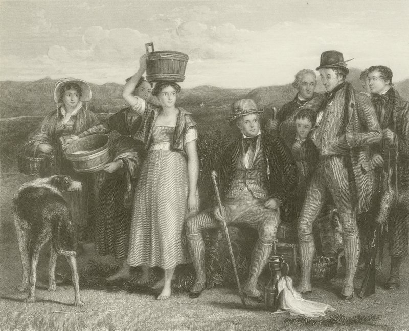 Sir Walter Scott et sa famille - David Wilkie