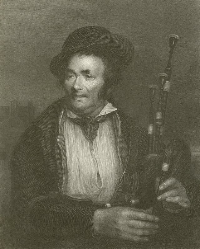 Le Joueur de cornemuse - David Wilkie