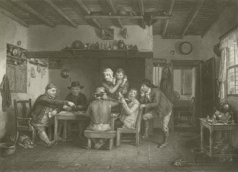 Les Joueurs de cartes - David Wilkie