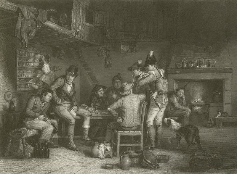 Le Recrutement du Village - David Wilkie