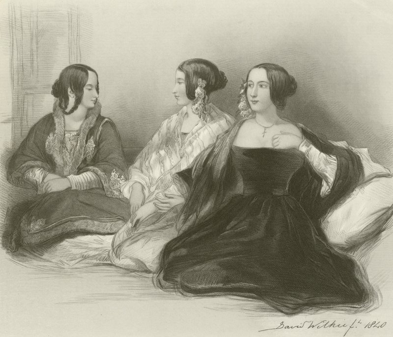 Trois sœurs grecques à Therapia - David Wilkie