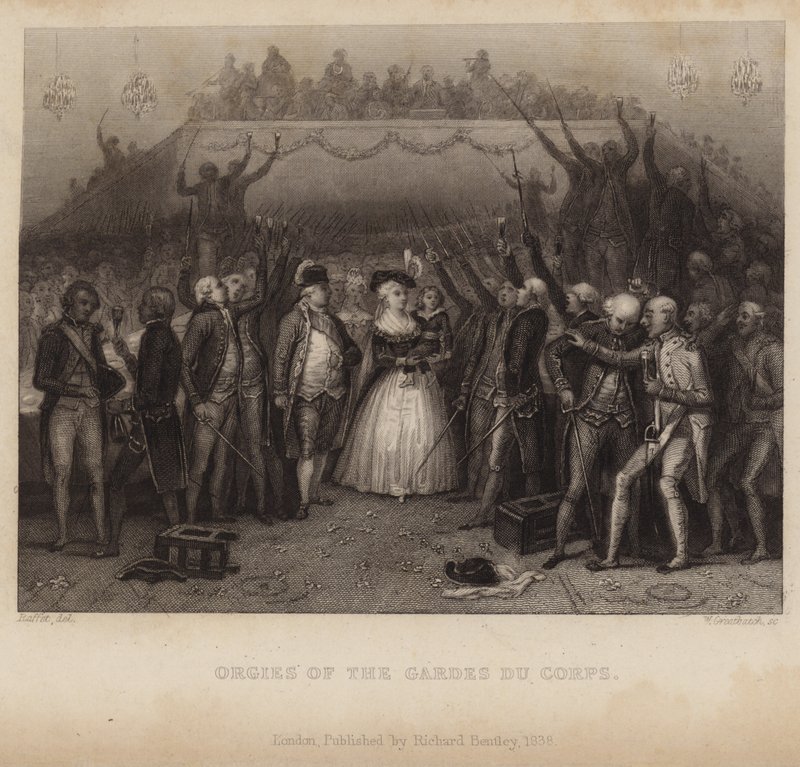 Orgies des Gardes du Corps - Denis-Auguste-Marie Raffet