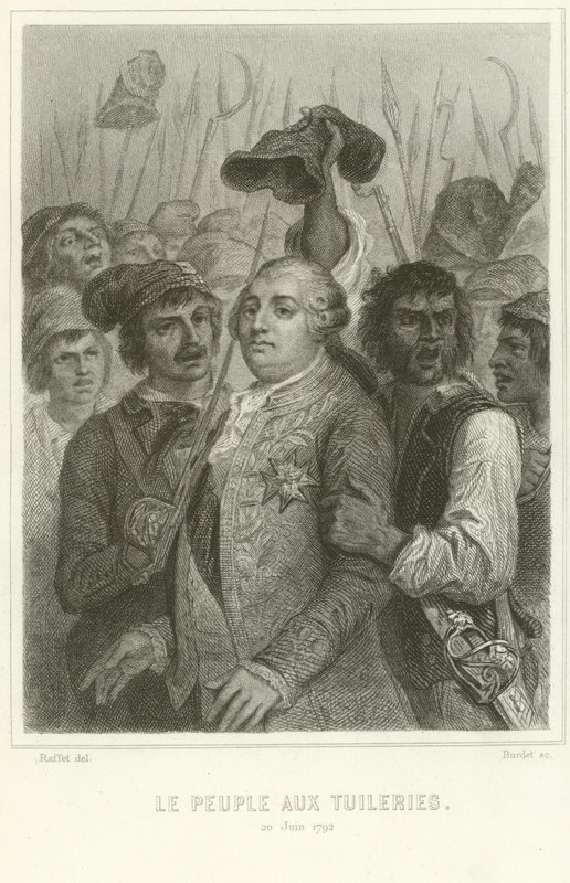 Le peuple au palais des Tuileries - Denis-Auguste-Marie Raffet