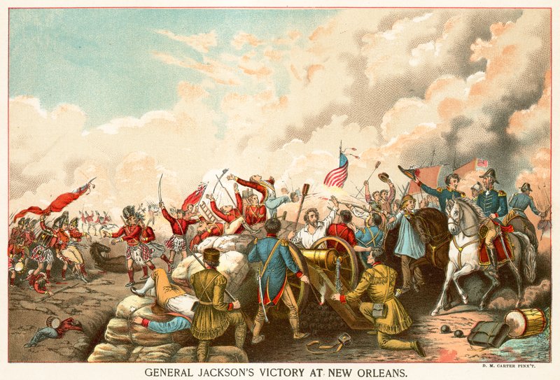 Victoire du général Jackson à la Nouvelle-Orléans - Dennis Malone Carter