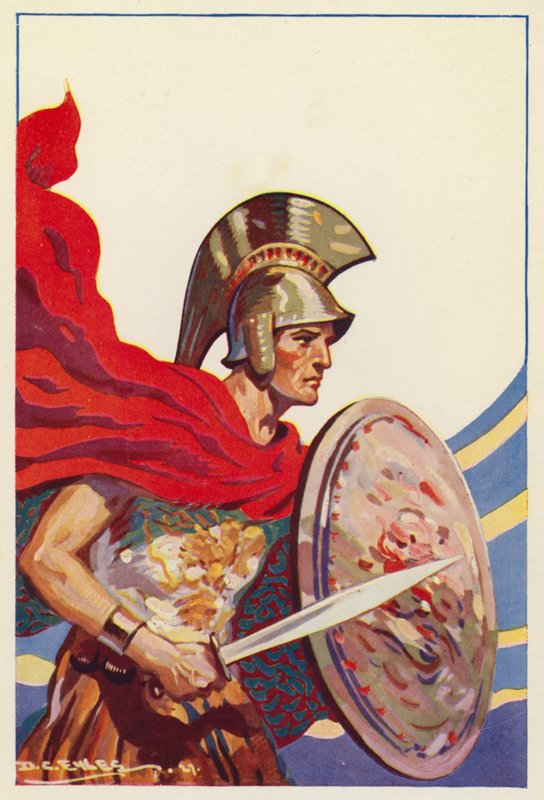 Ulysse (lithographie couleur) - Derek Charles Eyles