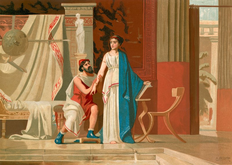 Aspasie et Périclès - Dionisio Baixeras Verdaguer