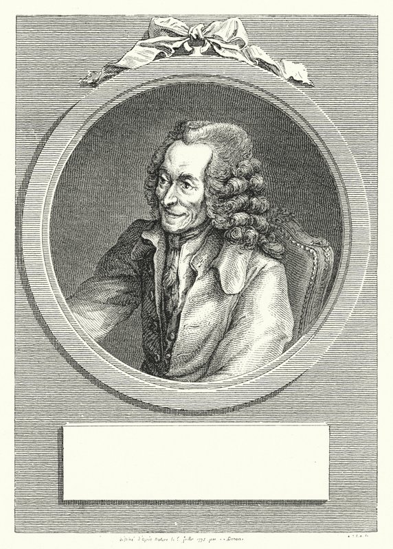 Voltaire, écrivain et philosophe des Lumières françaises - Dominique Vivant (after) Denon