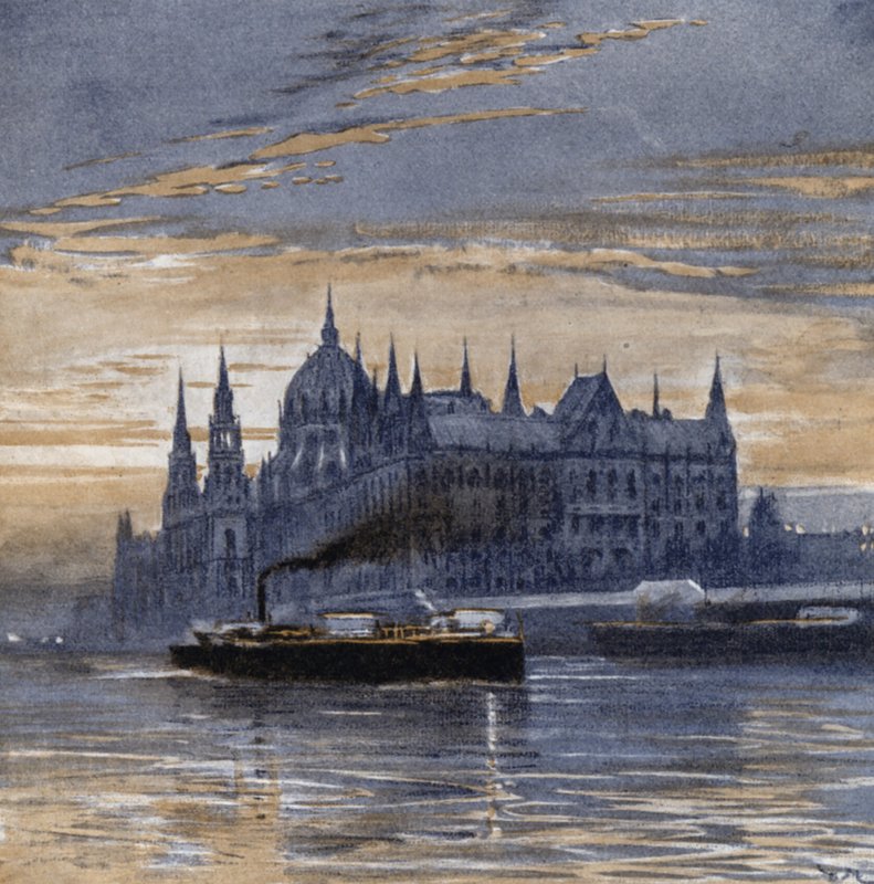 Budapest et son Parlement - Donald (after) Maxwell